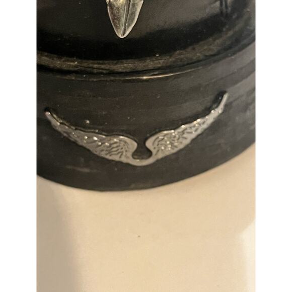 ZADIG & VOLTAIRE Laureen Roma Punk Ankle Boots •Women 39/8.5•Black Leather Skull - Picture 14 of 15